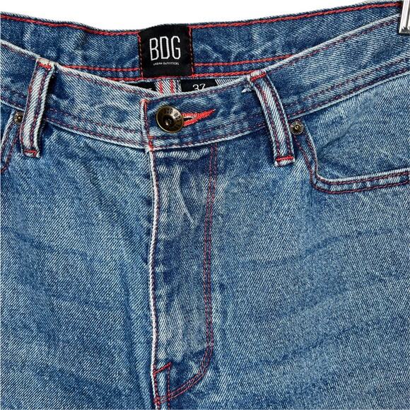 Urban Outfitters BDG Straight Cropped Jeans Size 32 - Picture 6 of 9